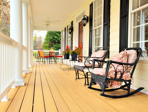 Porch Construction in Arlington