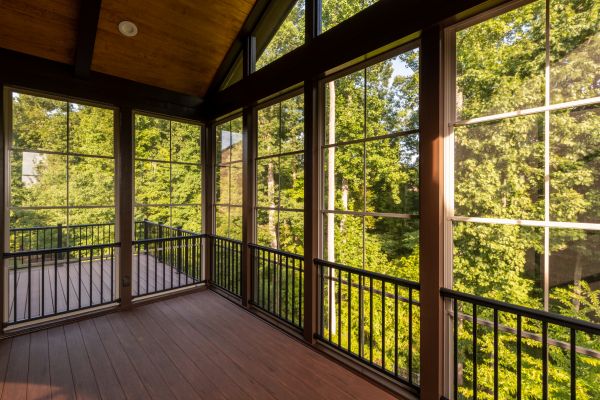 Enclosed Porch Construction in Arlington
