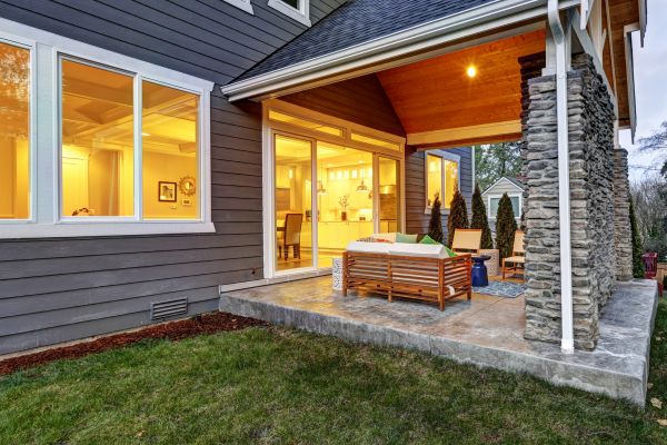 Back Porch Construction in Arlington