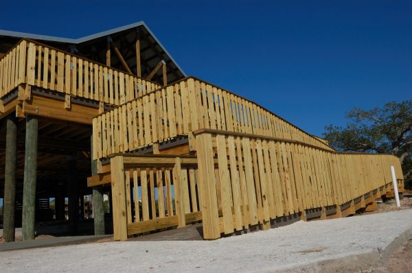 Wood Ramp Construction in Arlington