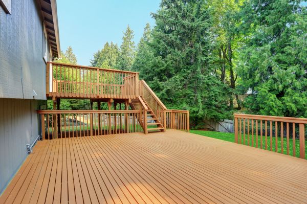 Multi Level Deck Installation in Arlington