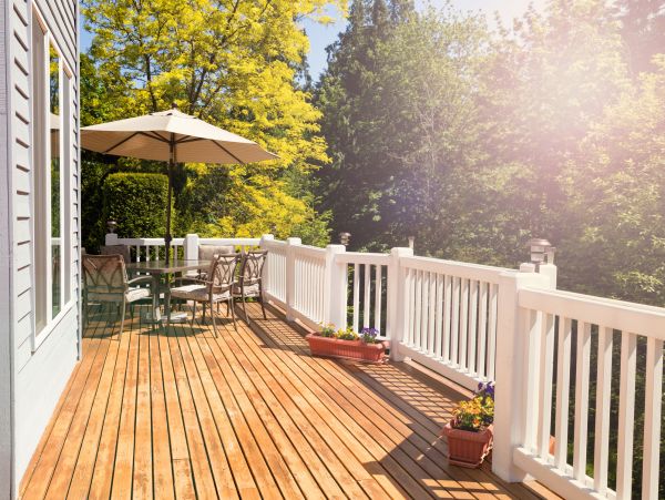Cedar Deck Installation in Arlington