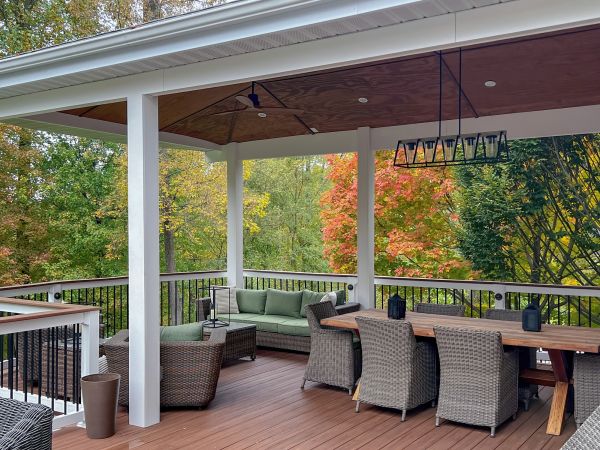 Deck Enclosure Construction in Arlington